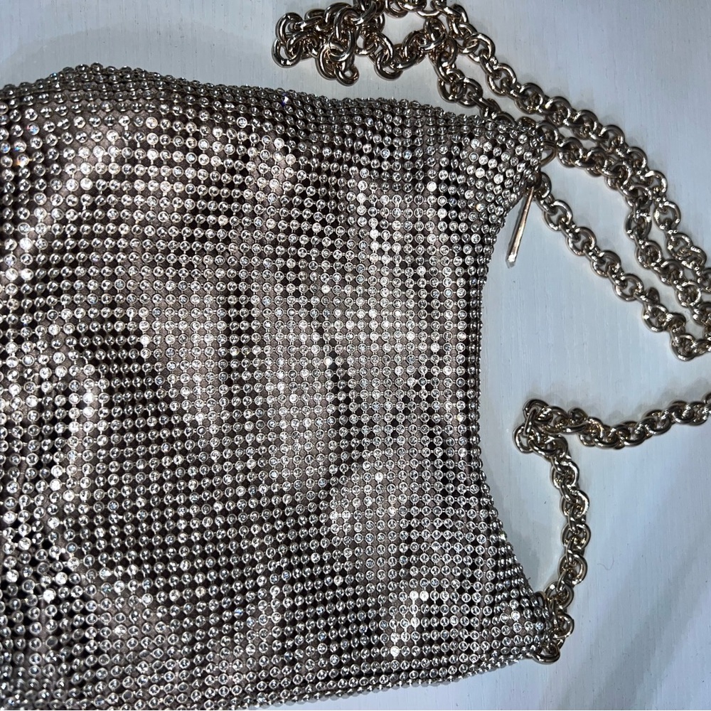 Crystal clutch bag